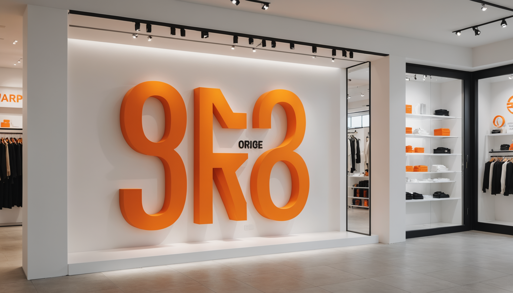 Decoration vitrine impression 3D sur-mesure