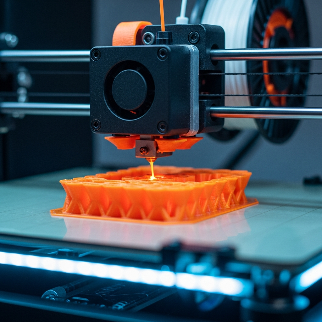 Imprimante 3D FDM en action - atelier 3DClypse