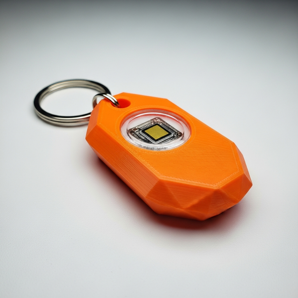 Porte-clés NFC imprimé en 3D