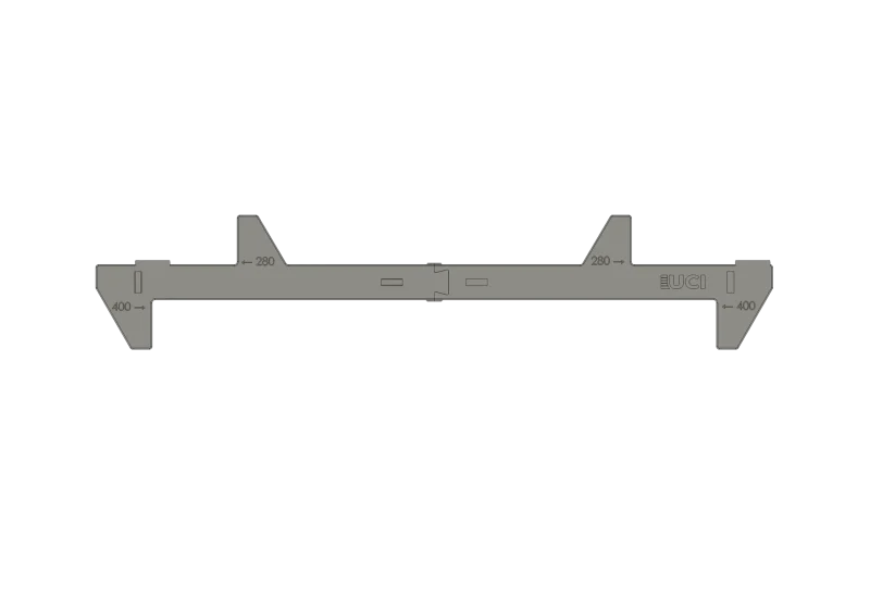 Gabarit de conformité guidon UCI