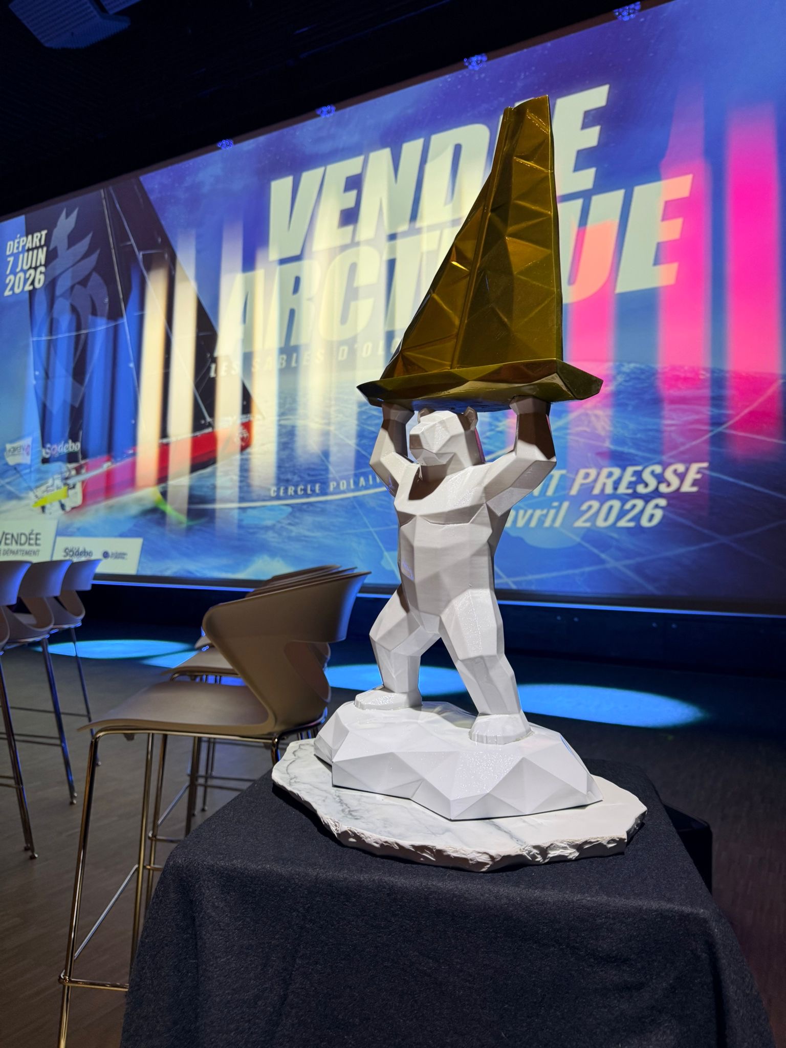Trophee impression 3D personnalise