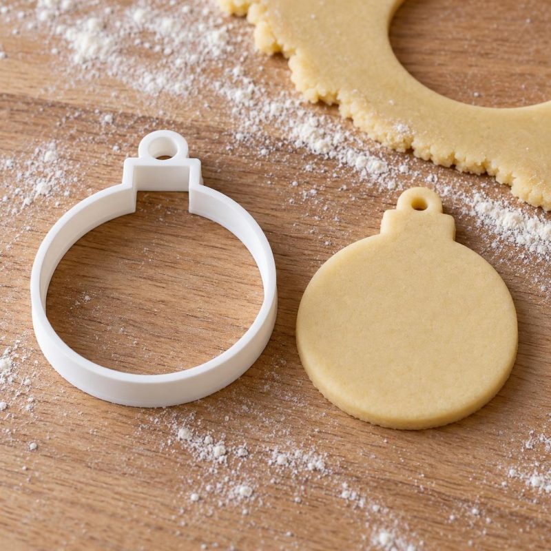 Emporte-pièce boule de Noël : version « Sans décor », imprimé en 3D par 3D'CLYPSE