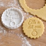 Emporte-pièce Elle a dit oui (EVJF / mariage) imprimé en 3D par 3DClypse
