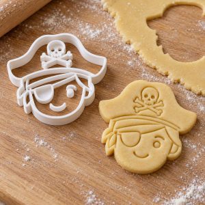 Emporte-pièce pirate personnalisable imprimé en 3D par 3DClypse