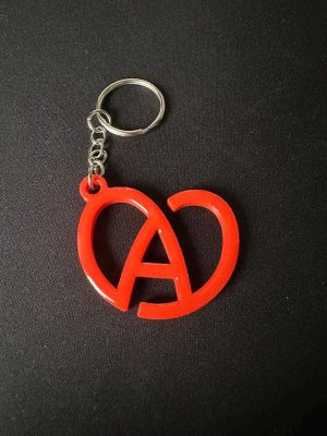 porte clé 3d forme libre