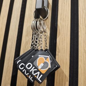 Porte clé logo entreprise