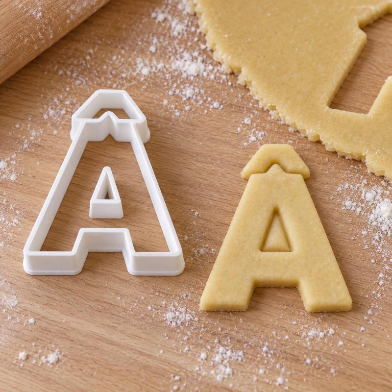 Lettres accentuées emporte-pièce : version « Â », imprimé en 3D par 3D'CLYPSE