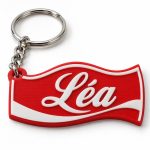 Porte-clé Coca-Cola style prénom imprimé en 3D par 3DClypse
