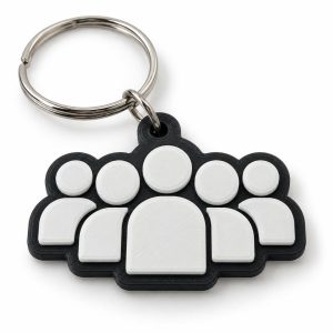 Porte-clé devis grand volume B2B 100+, imprimé en 3D par 3D'CLYPSE