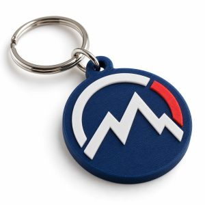 Porte-clé logo entreprise dès 1 pièce, fabriqué en France, imprimé en 3D par 3D'CLYPSE