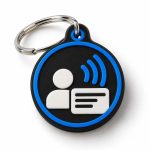 Porte-clé NFC vCard pro imprimé en 3D par 3DClypse