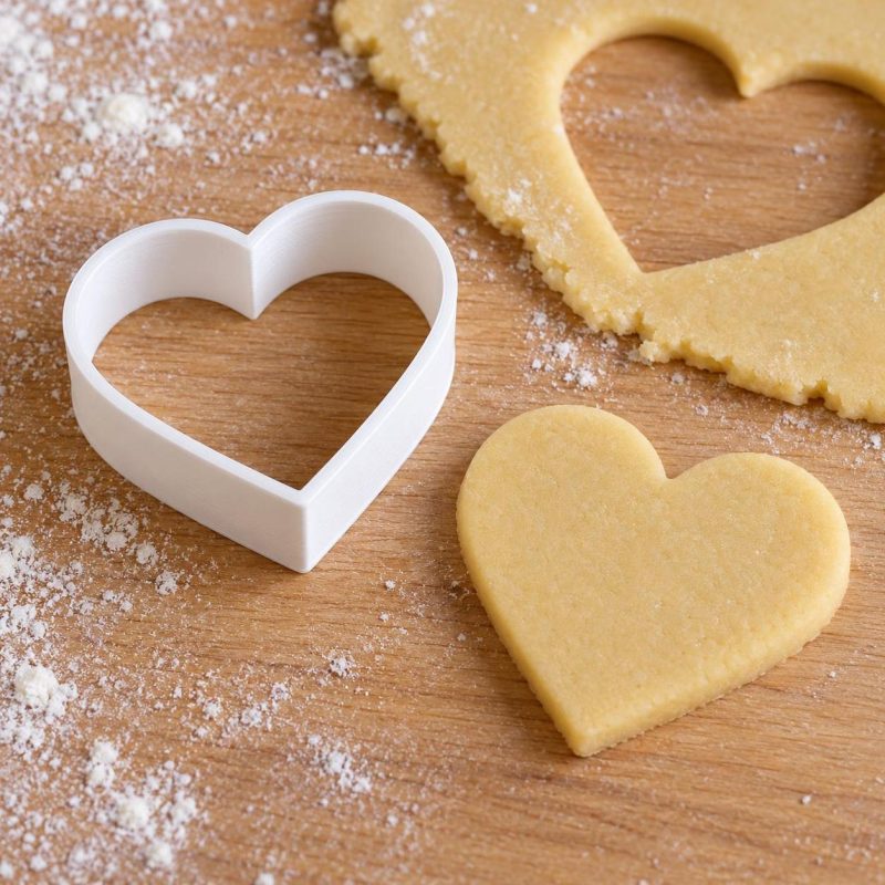 Symboles et ponctuation pâtisserie : version « ♥ Cœur », imprimé en 3D par 3D'CLYPSE