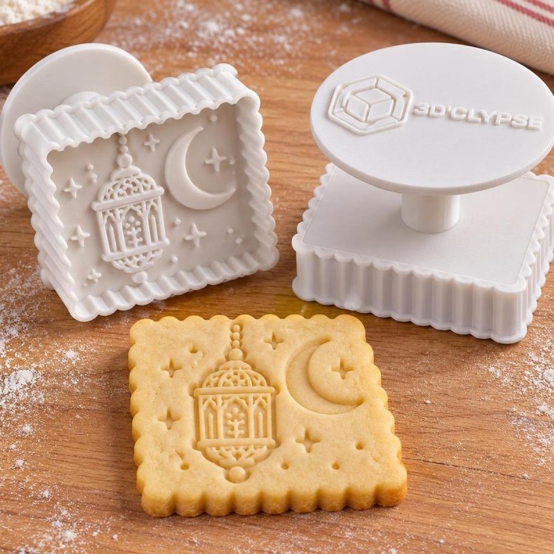 Tampon biscuit Aïd lanterne marocaine fanous imprimé en 3D par 3DClypse