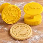 Tampon biscuit logo rond classique imprimé en 3D par 3DClypse