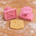 Tampon logo écusson rétro sablés imprimé en 3D par 3DClypse