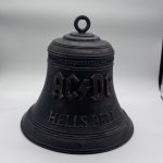 Cloche AC/DC Hells Bell patine bronze vieilli – réplique déco imprimée en 3D