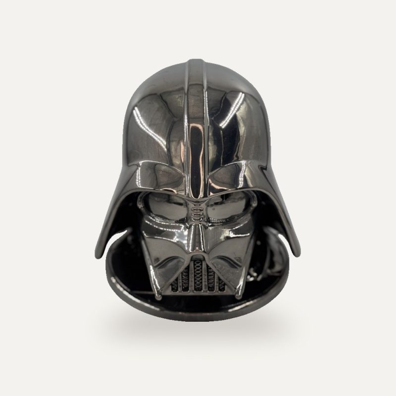 Support casque audio Dark Vador – Noir ou chrome miroir, imprimé en 3D par 3D'CLYPSE