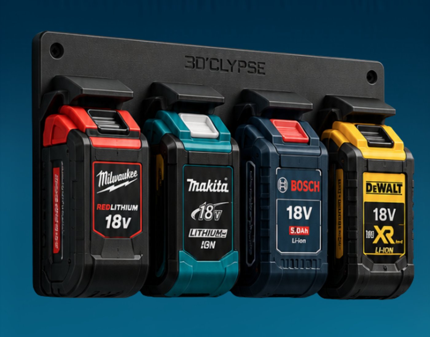 Supports batteries toutes marques