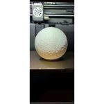 Lampe lune en relief — abat-jour pour ampoule LED