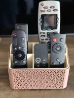 Porte-télécommandes modulaire — cases emboîtables