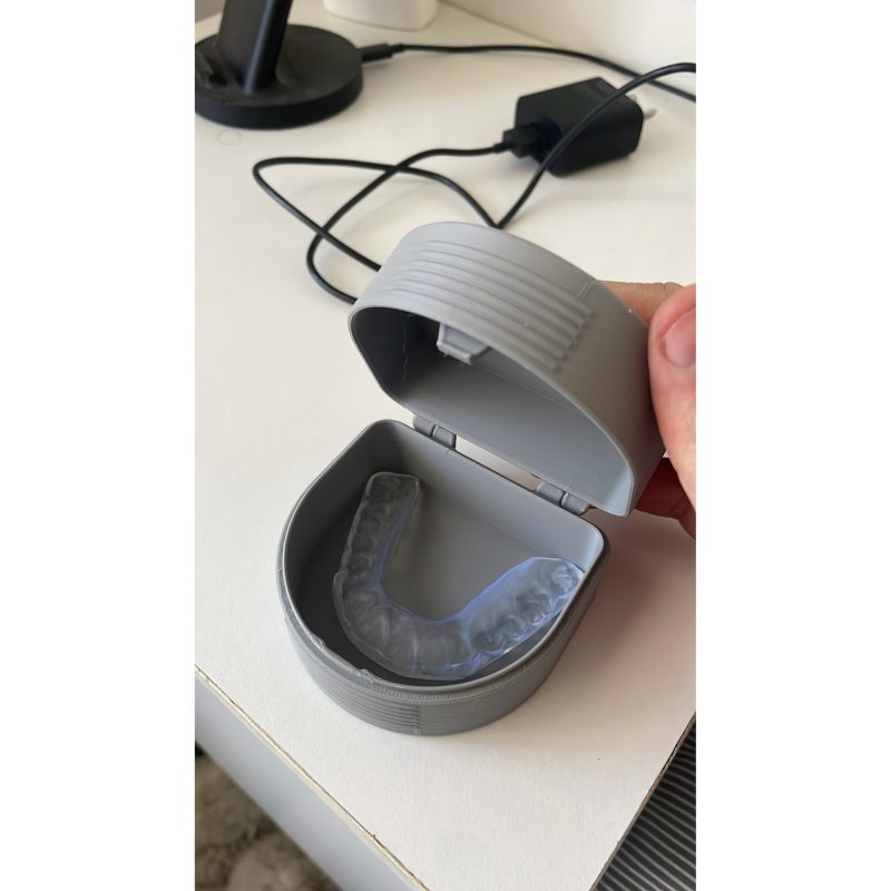 Boîte pour gouttière dentaire — lot de 2