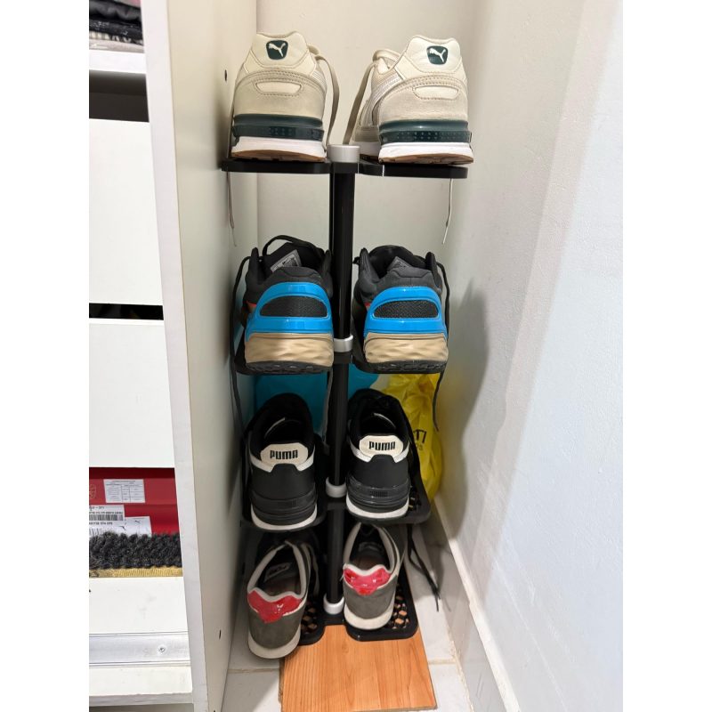 Range-chaussures empilable — lot de 2