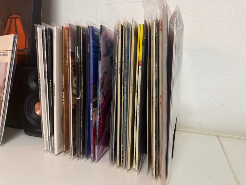 Présentoir à vinyles modulaire