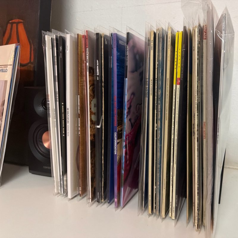 Présentoir à vinyles modulaire