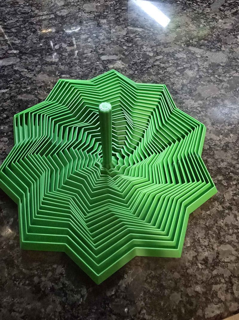 Étoile fidget articulée — 10 branches