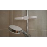 Panier de douche à clipser sur la barre — sans perçage