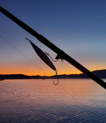 Porte-hameçons pour canne à pêche — lot de 6