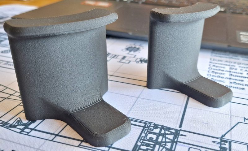 Support casque mural — imprimé en 3D