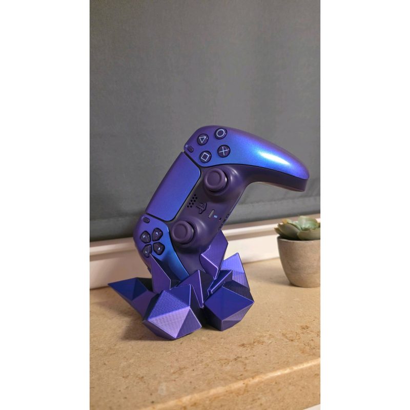 Support manette PS5 « cristal » — imprimé en 3D
