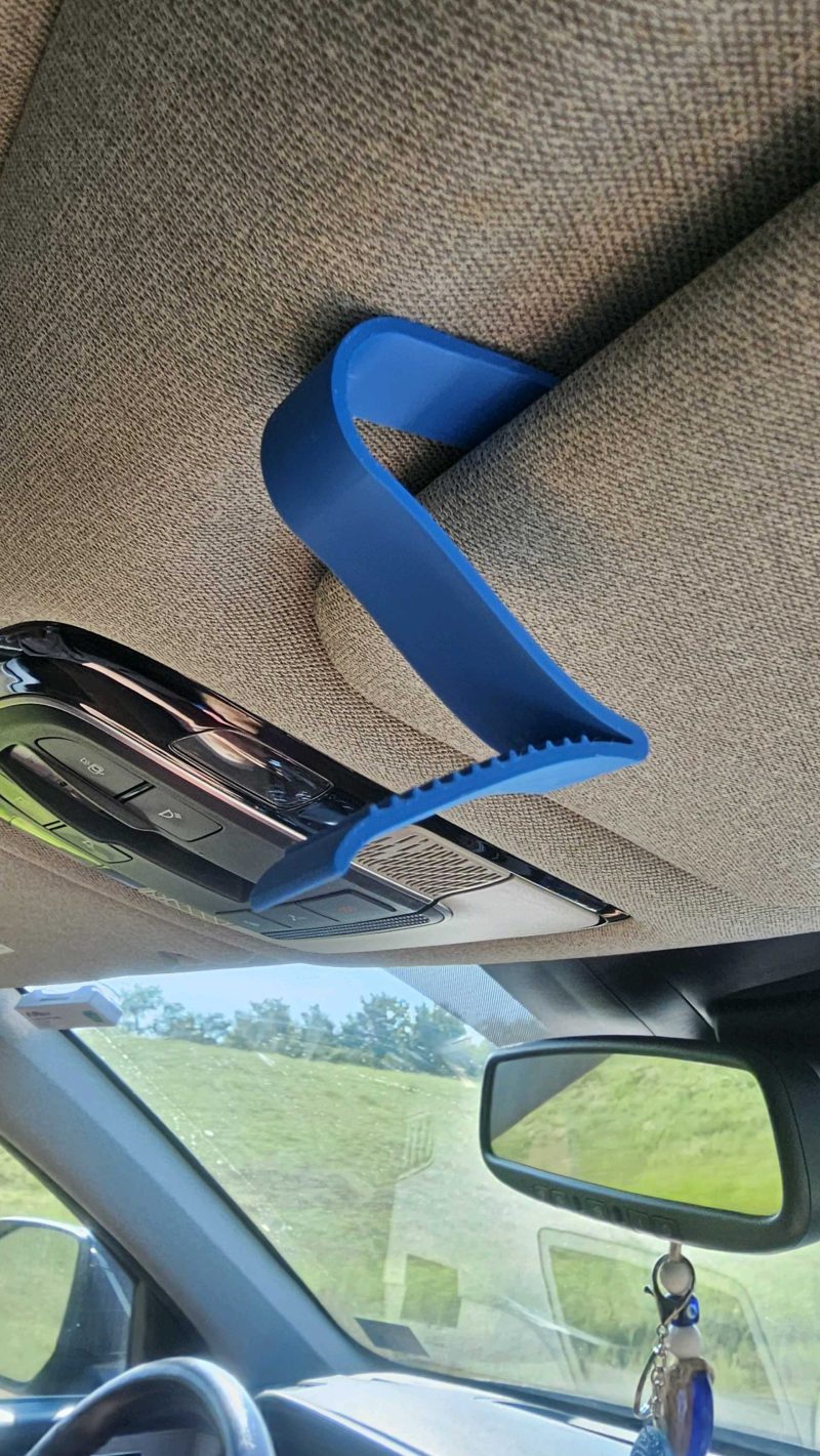 Porte-lunettes pour pare-soleil de voiture