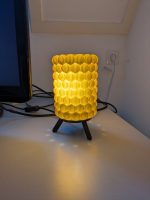 Petites lampes de table à chauffe-plat — lot de 2