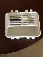 Boîte de rangement multimédia à compartiments