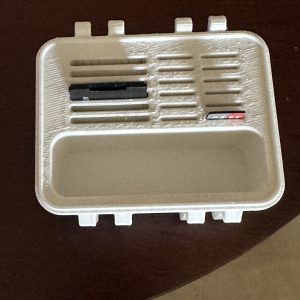 Boîte de rangement multimédia à compartiments