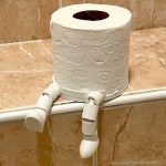 Porte-rouleau de secours « petit bonhomme » — articulé