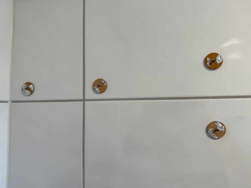 Organiseur mural pour appareil de coiffage et embouts