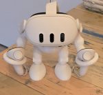Support casque VR Meta Quest « Robot » – station casque et manettes imprimée en 3D