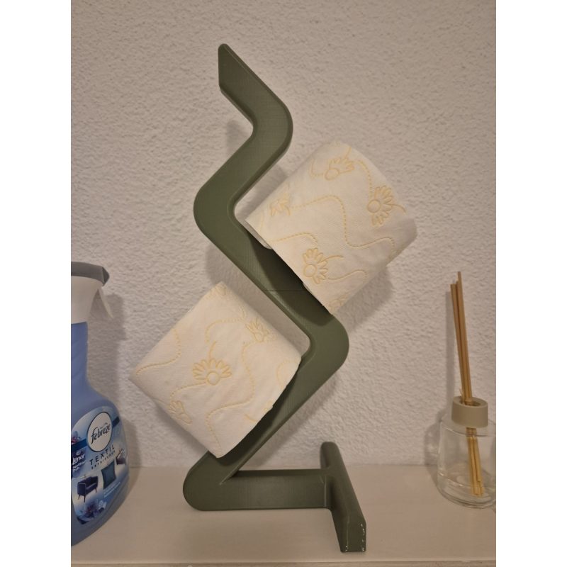 Colonne à papier toilette design — 3 rouleaux