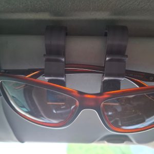 Clips à lunettes pour voiture — lot de 2
