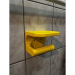 Dérouleur de papier toilette avec tablette
