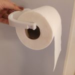 Dérouleur de papier toilette à recharge rapide — sans axe