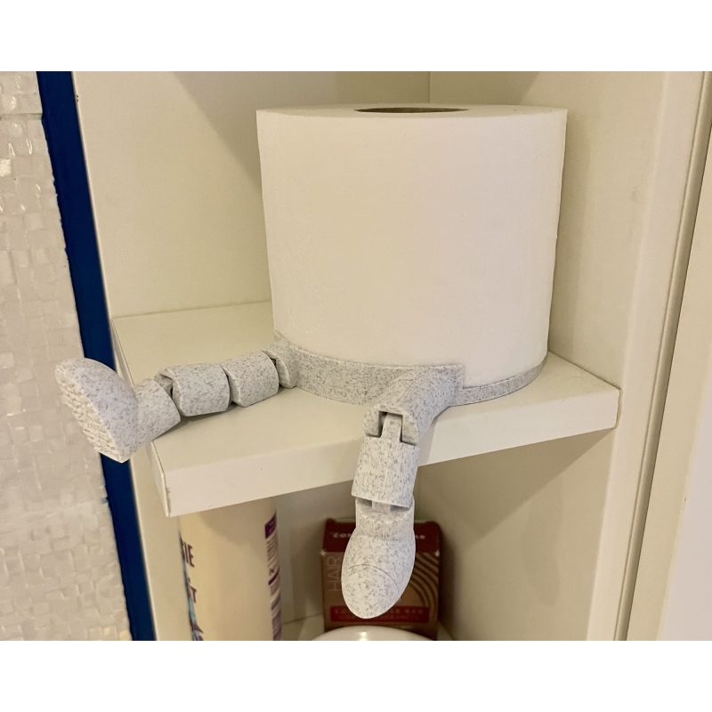 Porte-rouleau de secours « petit bonhomme » — articulé
