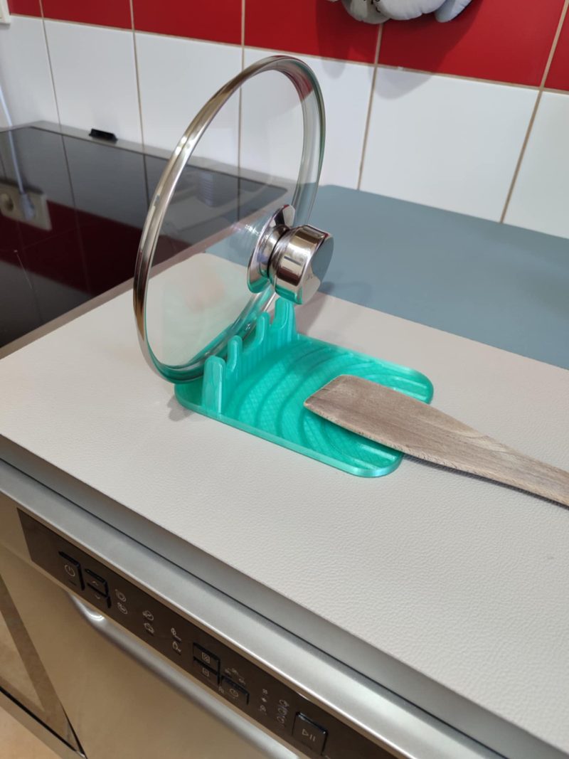 Pot à ustensiles de cuisine — imprimé en 3D