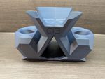 Support Meta Quest 3 facetté – station VR design imprimée en 3D