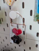 Crochets pour panneau perforé — lot de 6