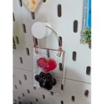 Crochets pour panneau perforé — lot de 6