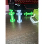 Crochets pour panneau perforé — lot de 6
